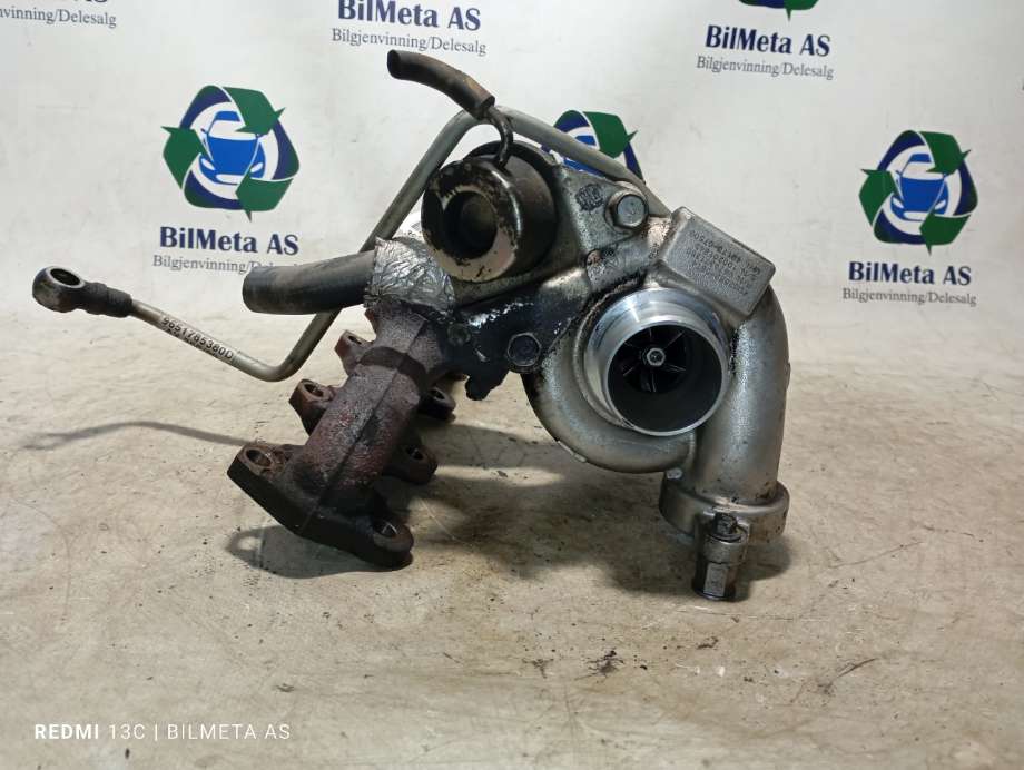 Turbo til Ford Fiesta 2008-2012 (Type VI, Fase 1)  (td025s206t4|)