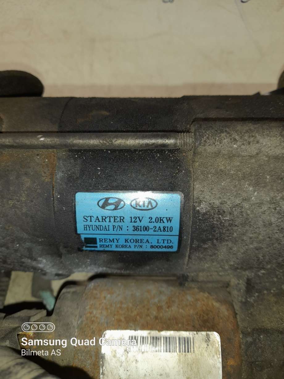 Starter diesel til Hyundai i40 2012-2017  (|361002a810)