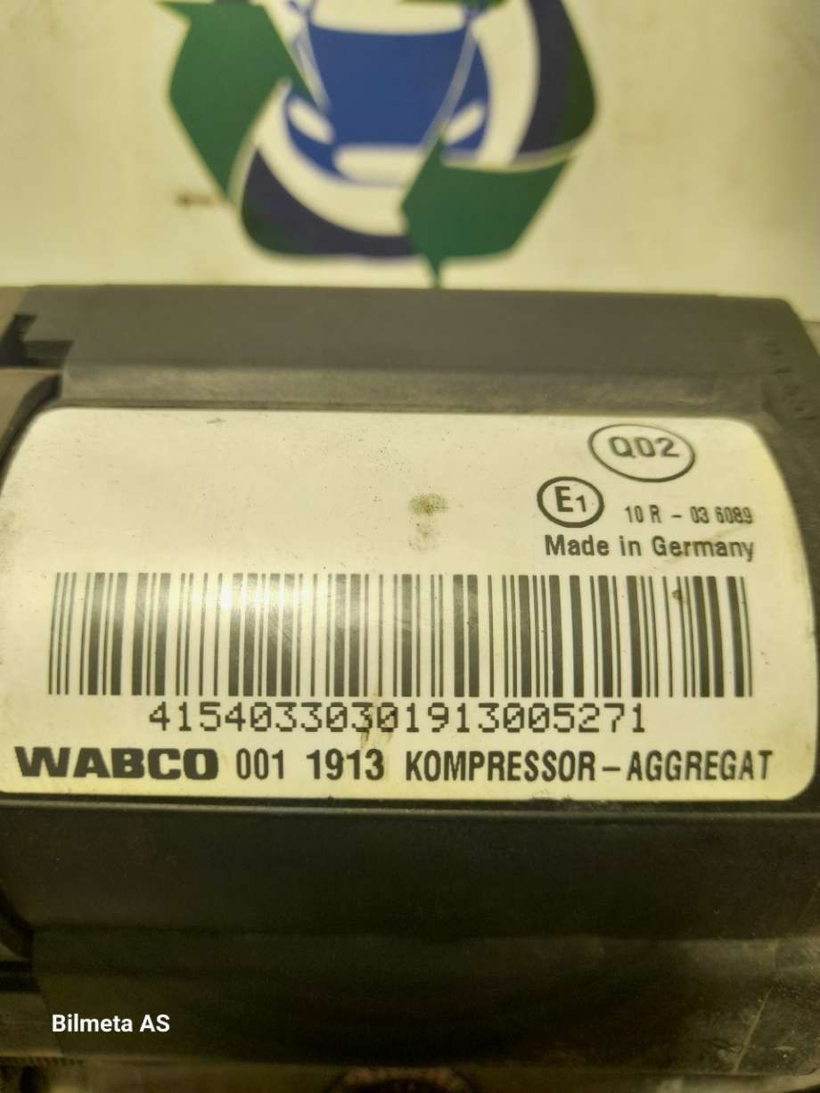 Kompressor nivå/luft til Mercedes E-Klasse 2002-2006 (Fase 1) (W211) (W211) (|A2193200004)