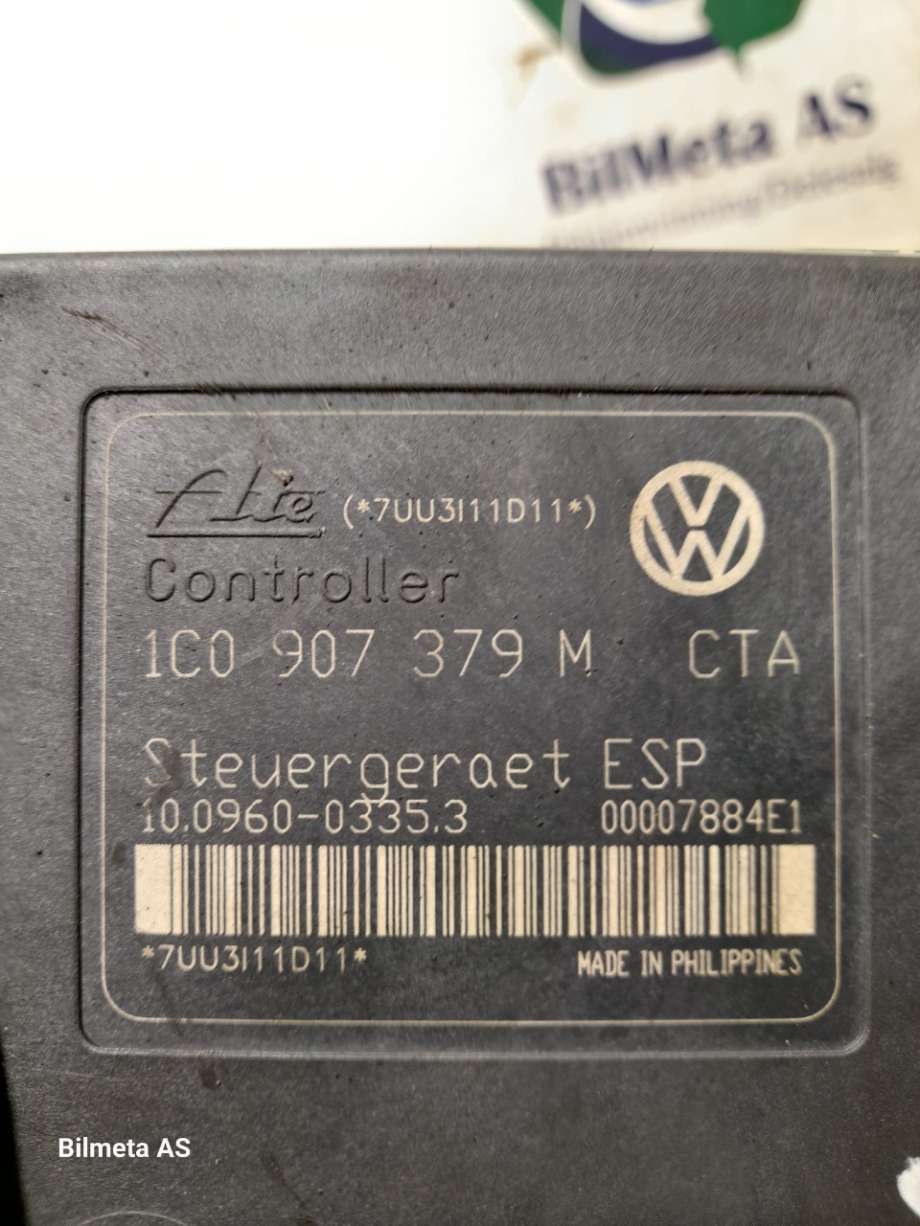 ABS sentral til VW Golf IV 1998-2003  (|1c0907379m|1j0614517j)