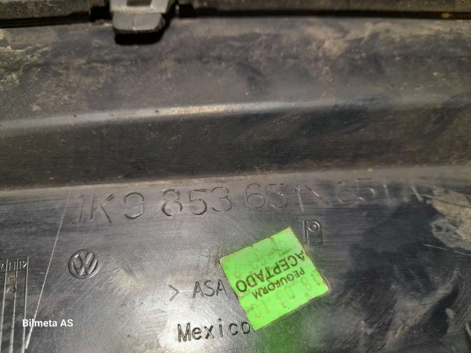 Grill til VW Golf VI 2008-2012  (|1k9853651)