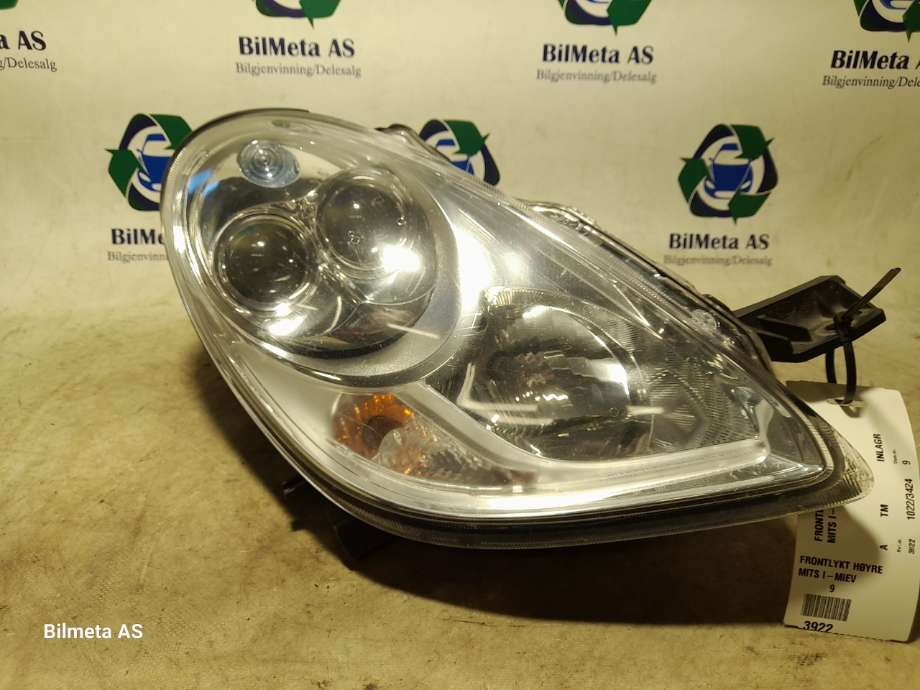 Frontlykt høyre halogen til Mitsubishi i-MiEV 2010-->>