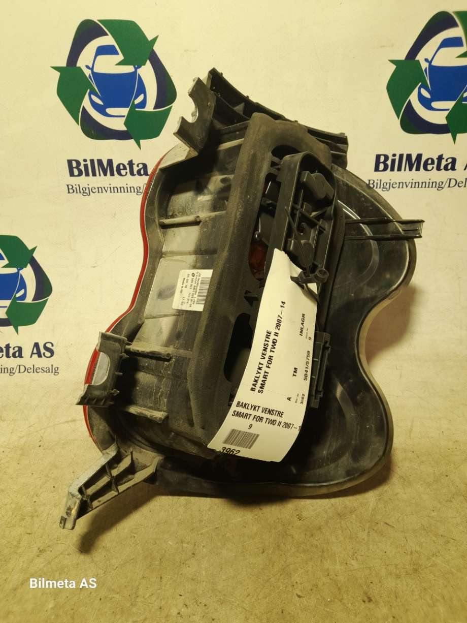 Baklykt venstre til Smart Fortwo 2007-2014 (Type II) (W451) (W451) 