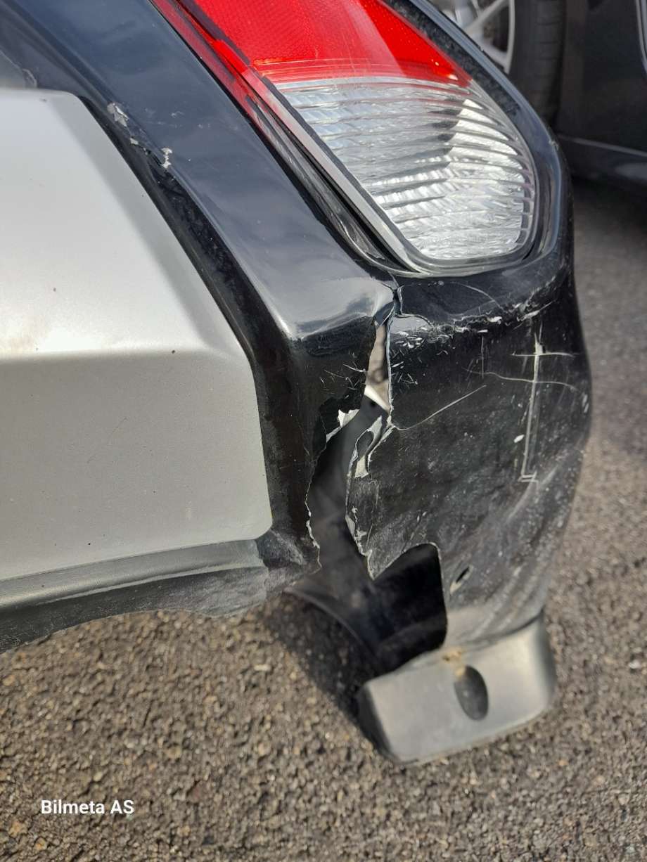 Støtfanger bak til Mitsubishi Outlander 2012-2015 (Type III, Fase 1)