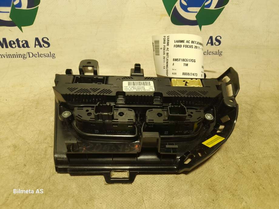 Varmeapparat betjening til Ford Focus 2011-2014 (Type III, Fase 1)  (|BM5T18C612CG)