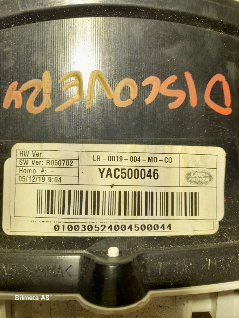 Speedometer til Land Rover Discovery 2005-2009 (Type III)  (|YAC500046|LR0019004MOCO)
