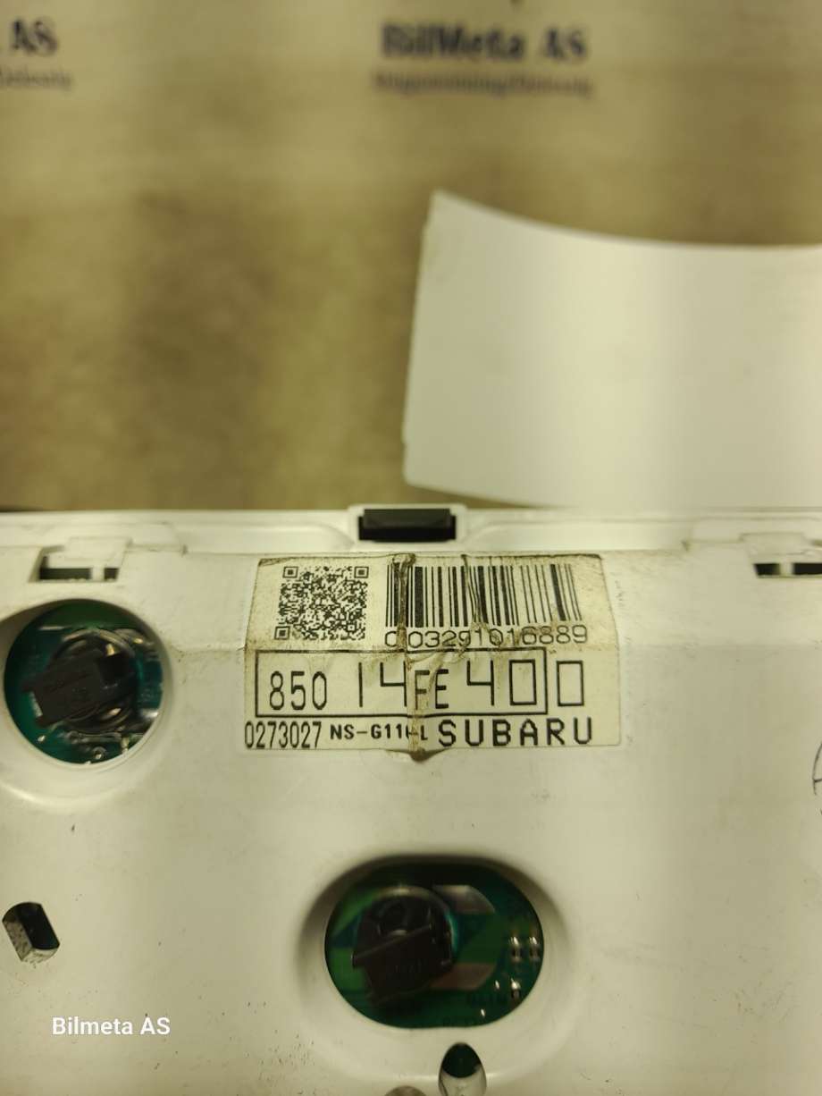 Speedometer til Subaru Impreza 2001-2005 (Type II, Fase 1)  (|85014fe40)