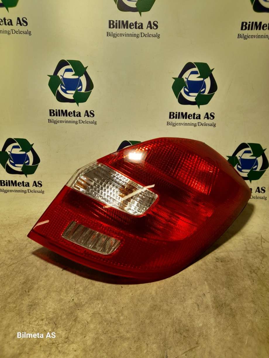 Baklykt høyre til Škoda Fabia 2007-2010 (Type II, Fase 1)