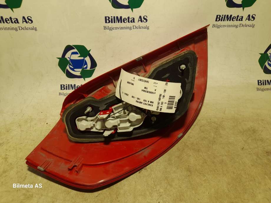 Baklykt høyre til Mercedes A-Klasse 2005-2012 (W169) (W169) (|a1698202064)