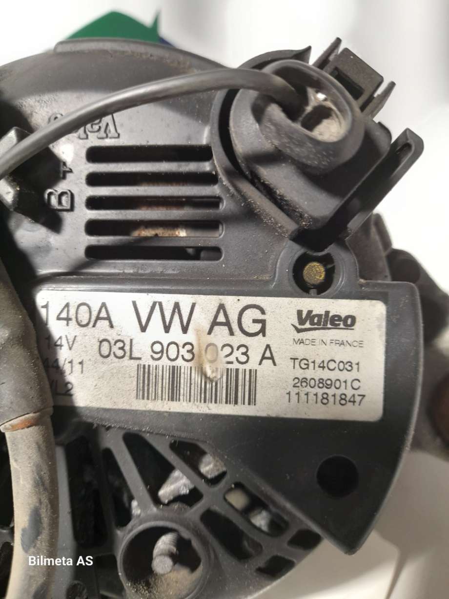 Dynamo til VW Golf VI 2008-2012  (|03L903023F)