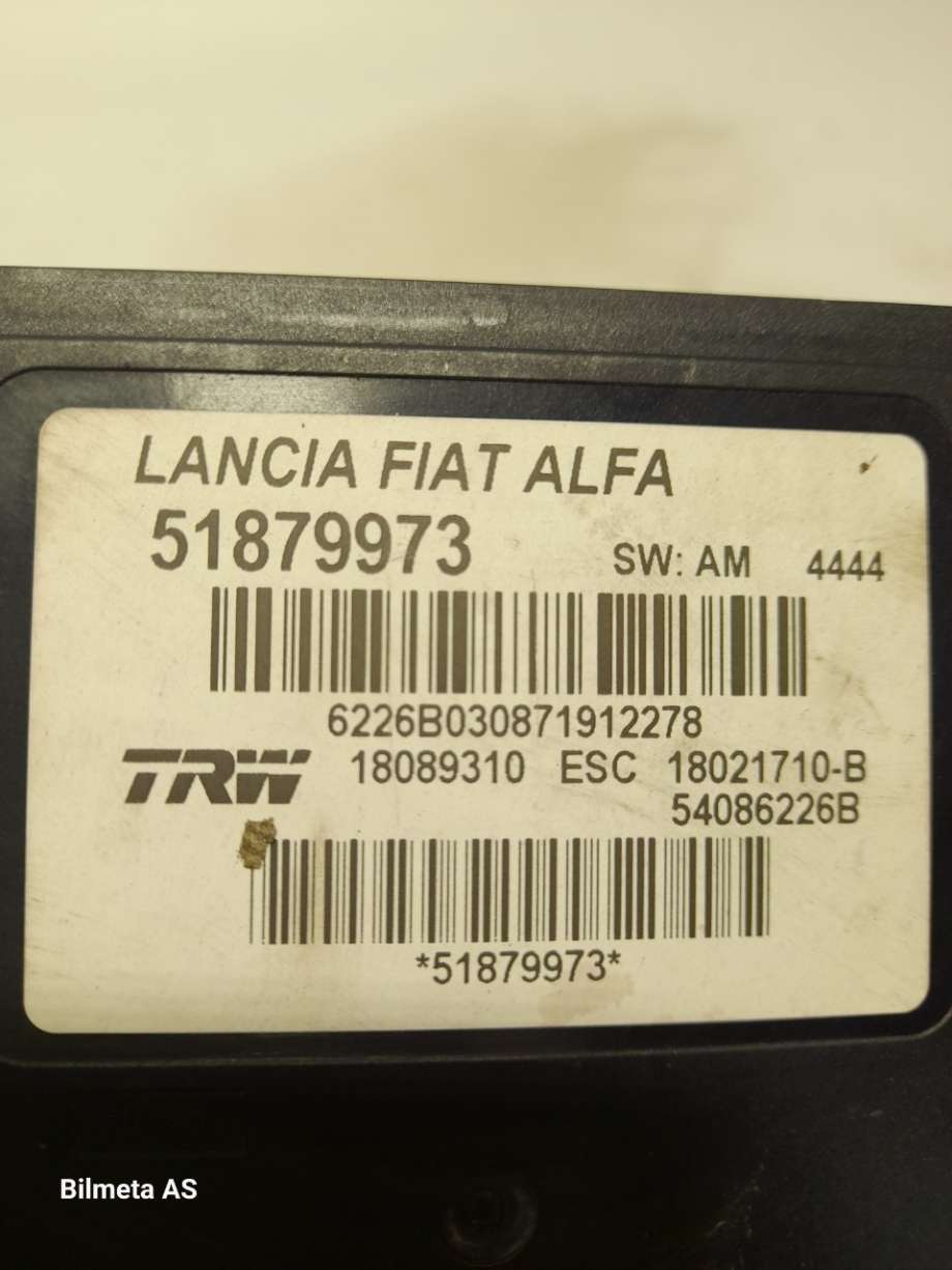 ABS sentral til Fiat 500L (MPV) 2013-2015  (|51879973)