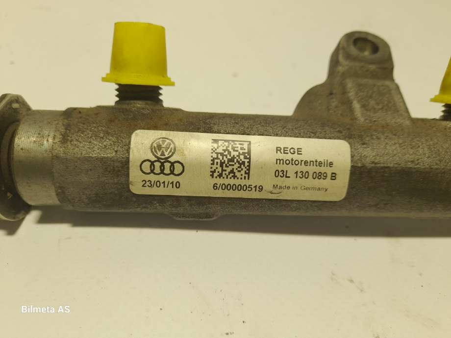 Dyseskinne (fuelrail) til VW Golf VI 2008-2012  (|03L130089B)