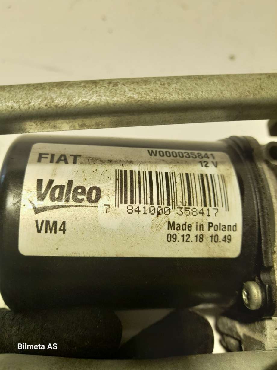 Viskermotor frontrute til Fiat 500L (MPV) 2013-2015  