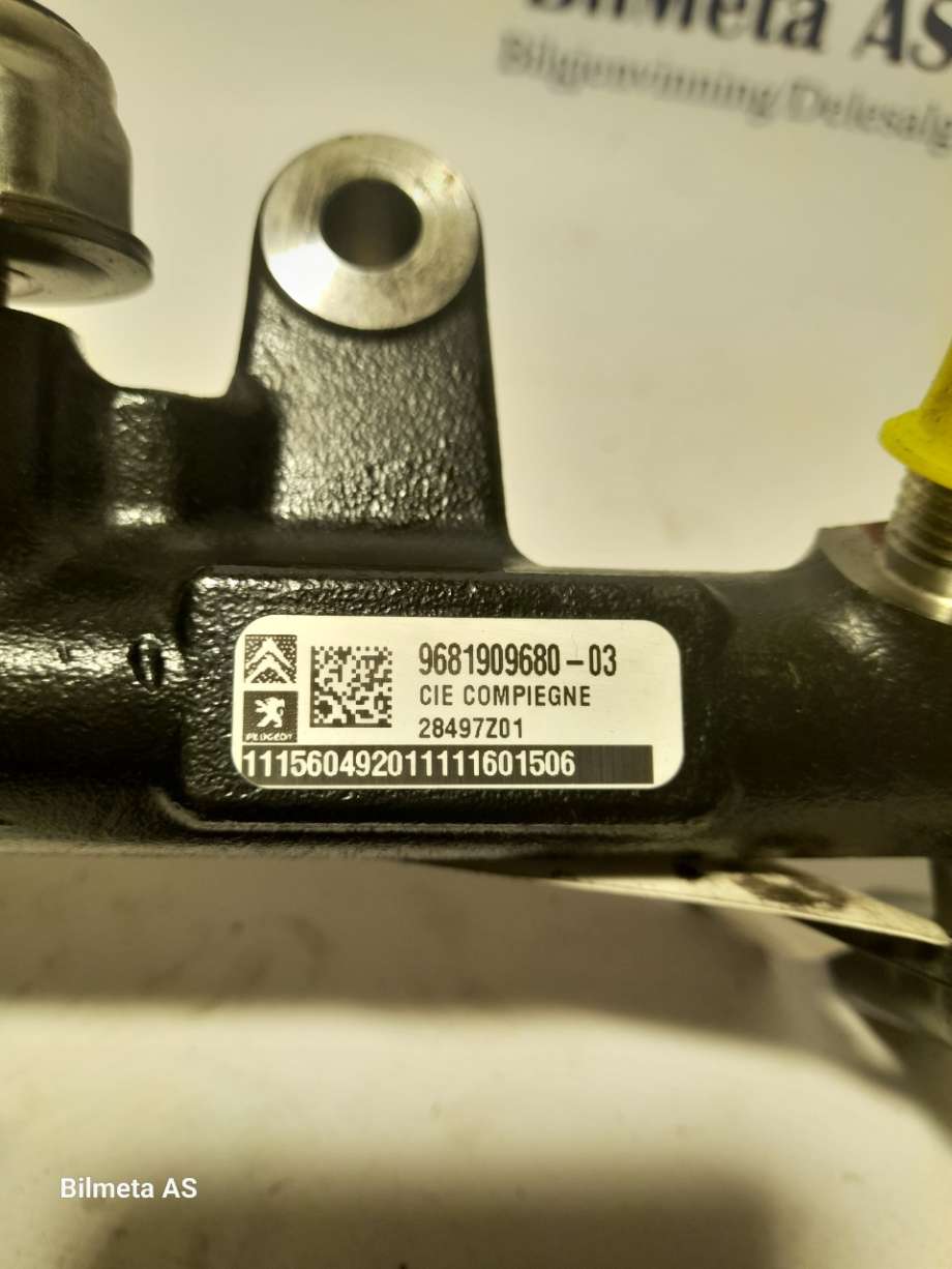 Dyseskinne (fuelrail) til Ford C-Max 2010-2015 (Type II, Fase 1)  (|9681909680)