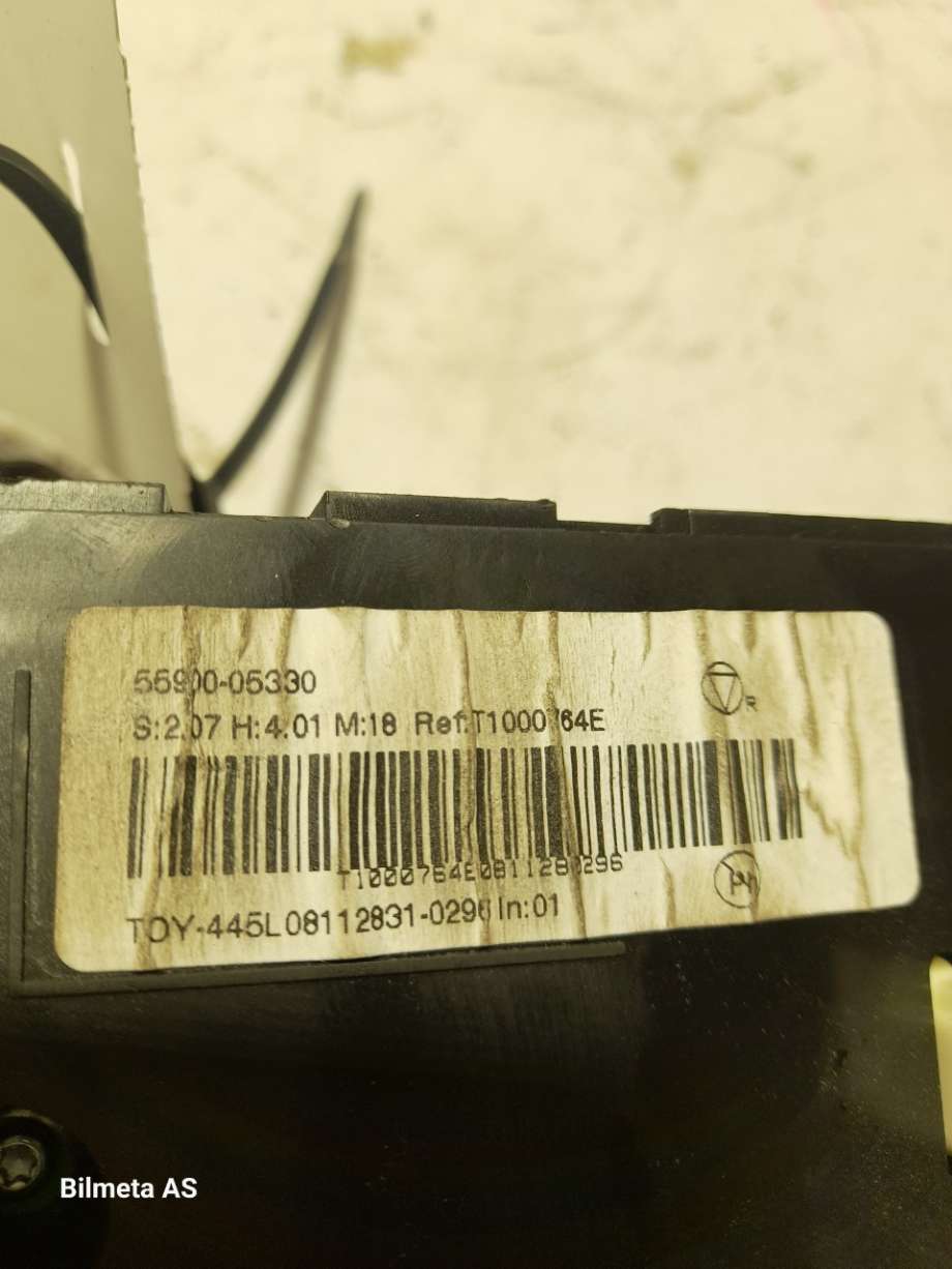 Varmeapparat betjening til Toyota Avensis 2009-2015 (Type III, Fase 1)  (|5590005330)