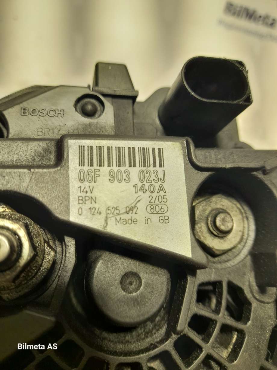 Dynamo til Audi A4 2004-2008 (Type III) (B7) (B7) (|06F903023J)