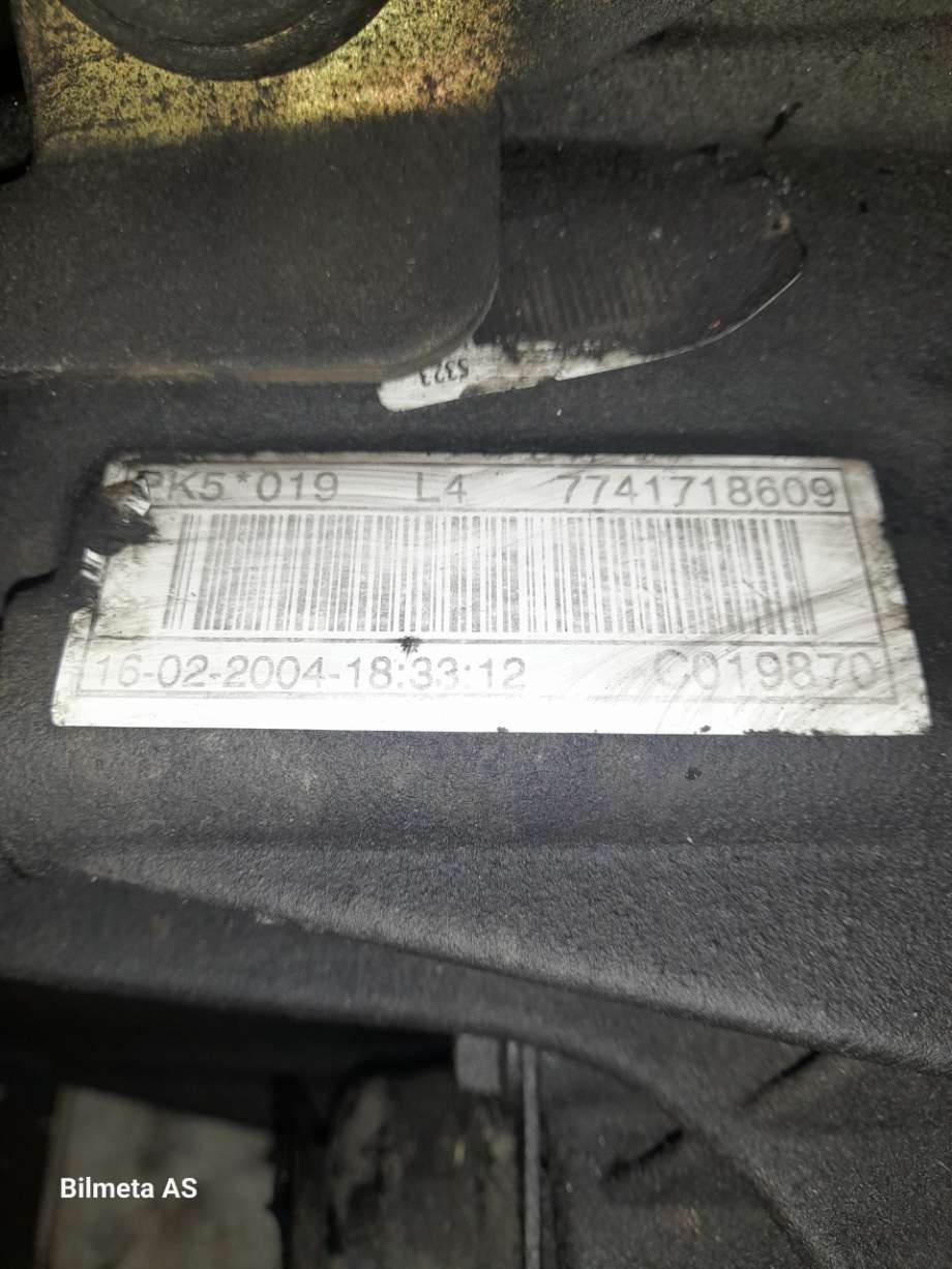 Girkasse manuell til Renault Trafic 2001-2006  