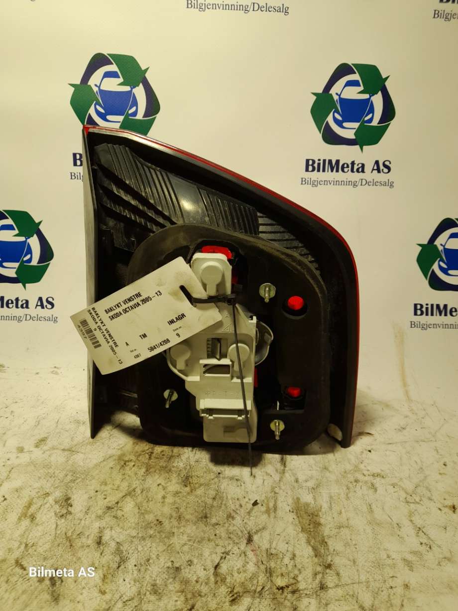 Baklykt venstre til Škoda Octavia 2005-2008 (Type II, Fase 1)  