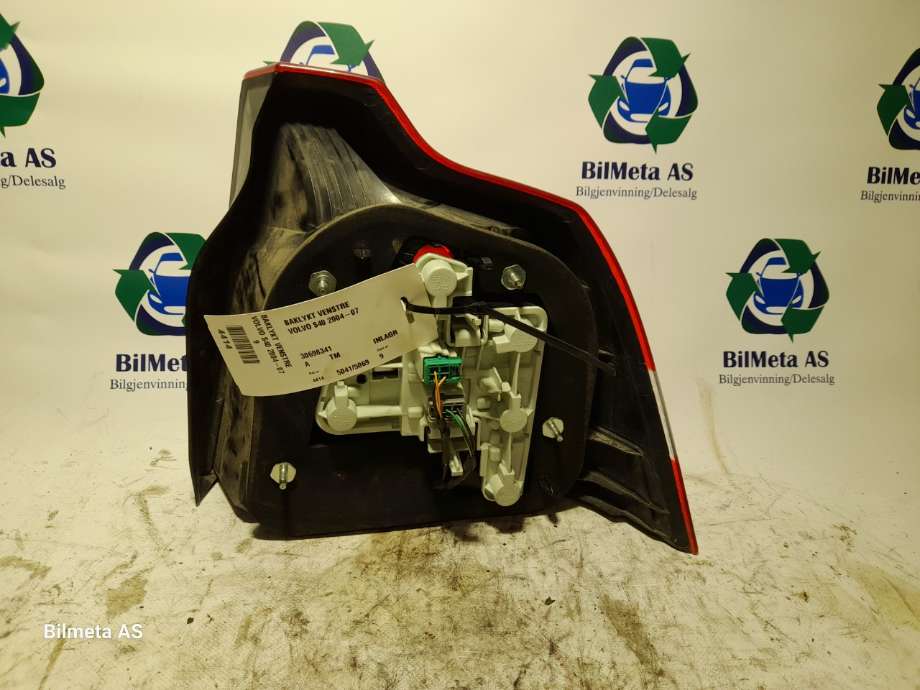 Baklykt venstre til Volvo S40 2004-2007 (Type II, Fase 1)  (|30698341)