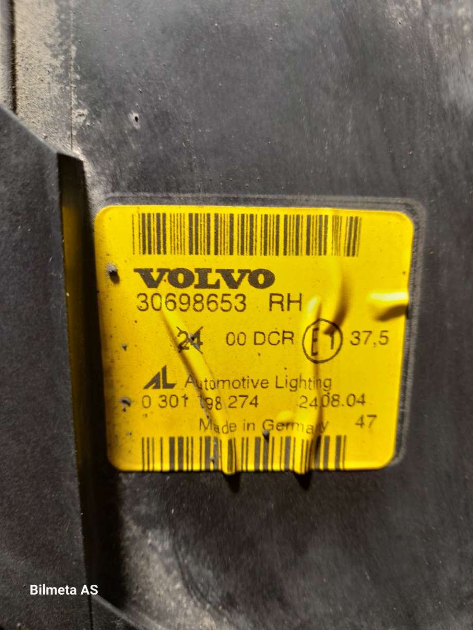 Frontlykt høyre xenon til Volvo V50 2004-2007 (Fase 1)  (|30698653)