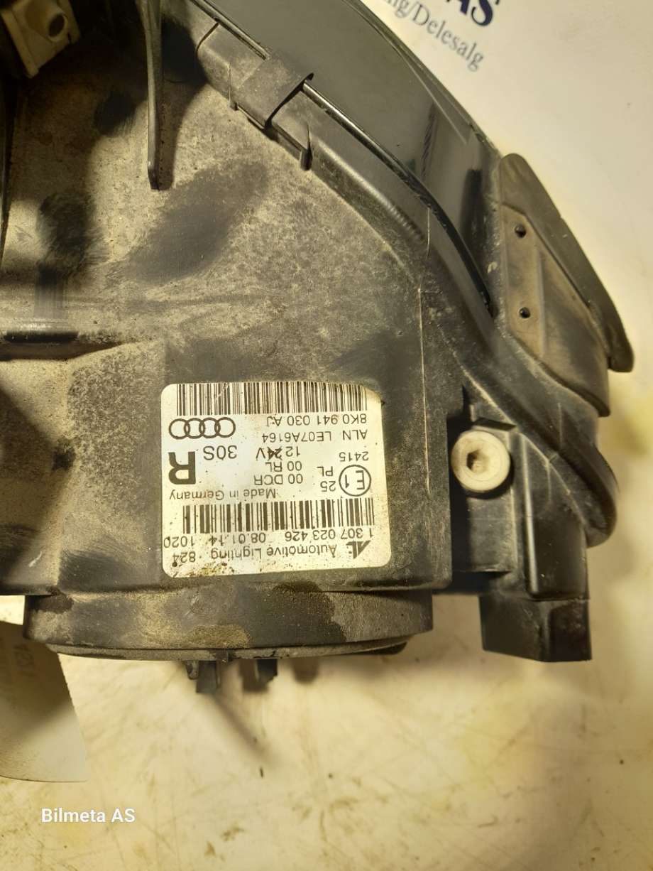 Frontlykt høyre xenon til Audi A4 2007-2014 (Type IV) (B8) (B8) (|8k0941030aj)