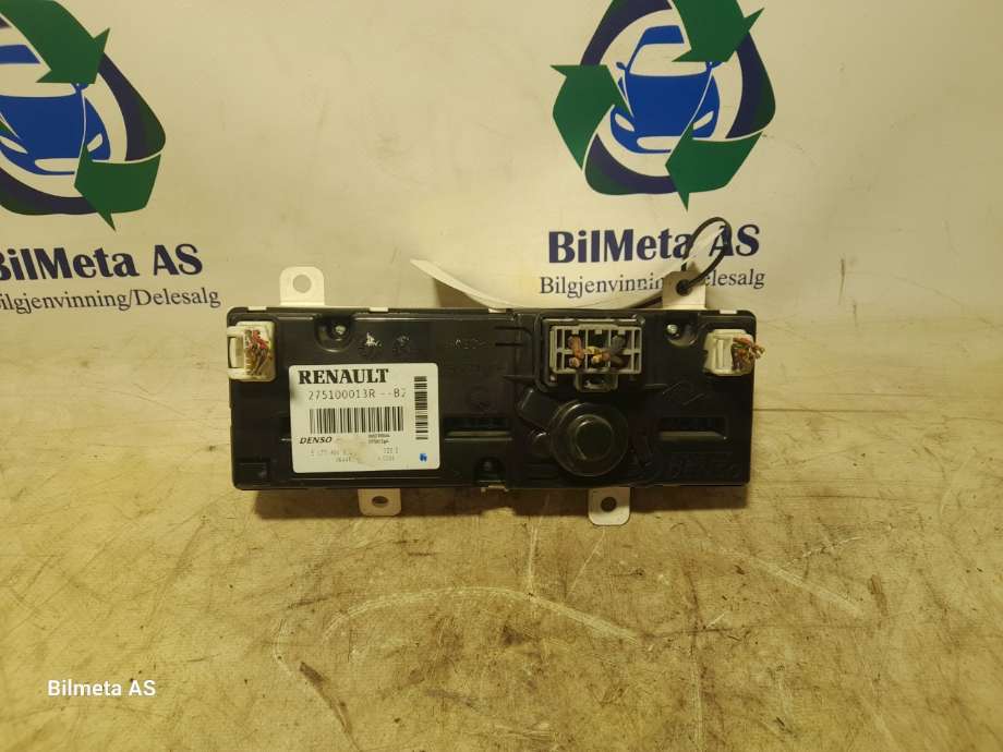 Varmeapparat betjening til Renault Master 2010-2013 (Type III, Fase 1)  (|275100013r)