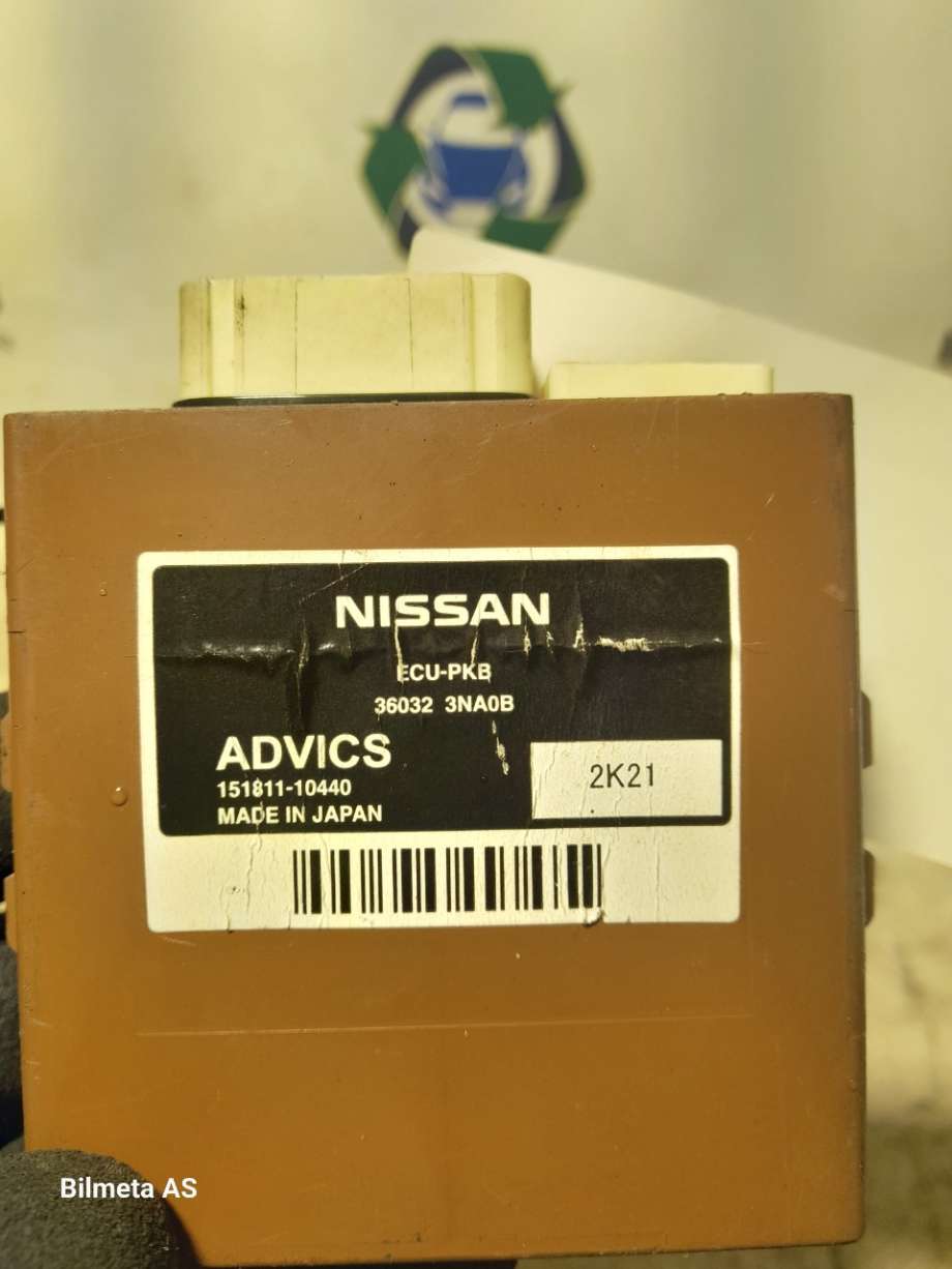 Styreenhet elektrisk parkbrems (EPB - Electric Parking Brake) til Nissan Leaf 2011-2017 (Type I)  (|360323na0b)