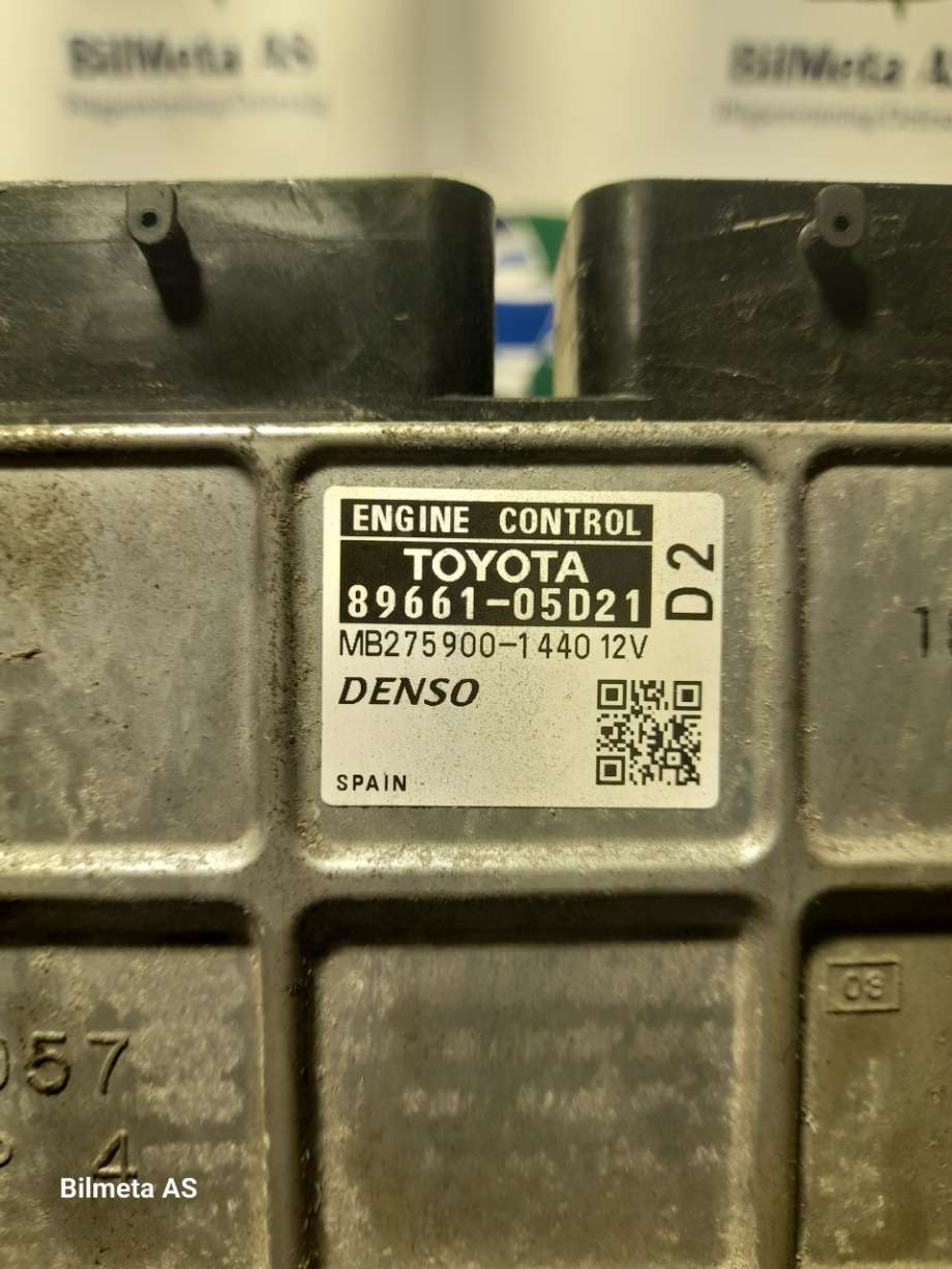 Styreenhet motor til Toyota Avensis 2009-2015 (Type III, Fase 1)  (|8966105d21)