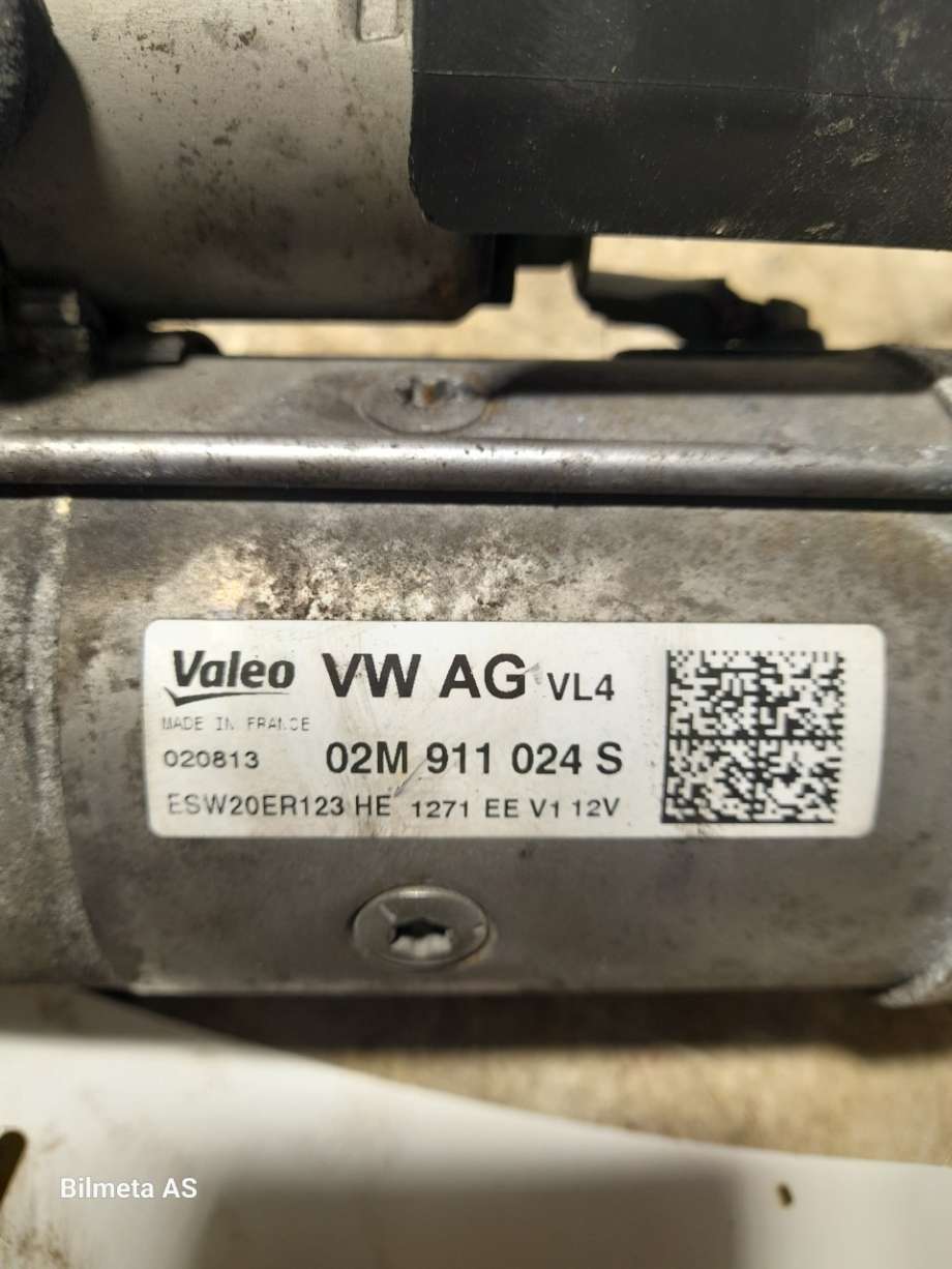 Starter diesel til Škoda Octavia 2013-2016 (Type III, Fase 1)  (|02m911024s)