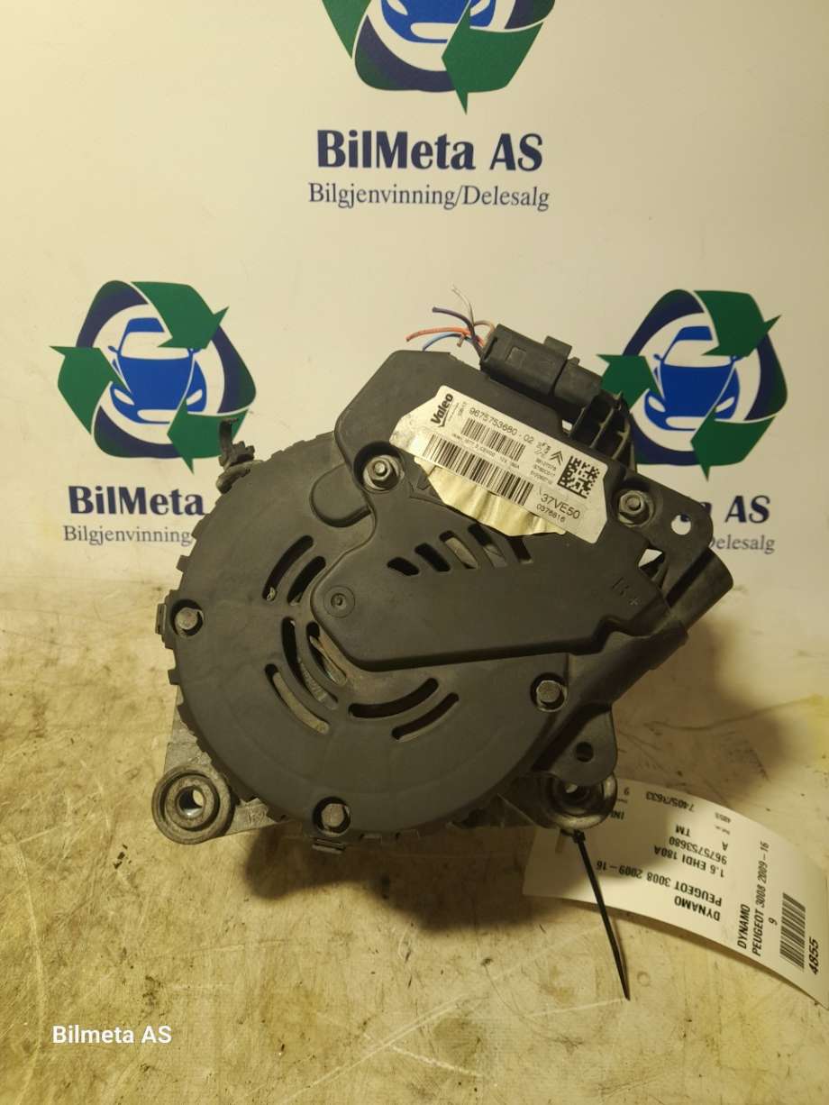 Dynamo til Peugeot 3008 2009-2016 (Type I)  (|9675753680)