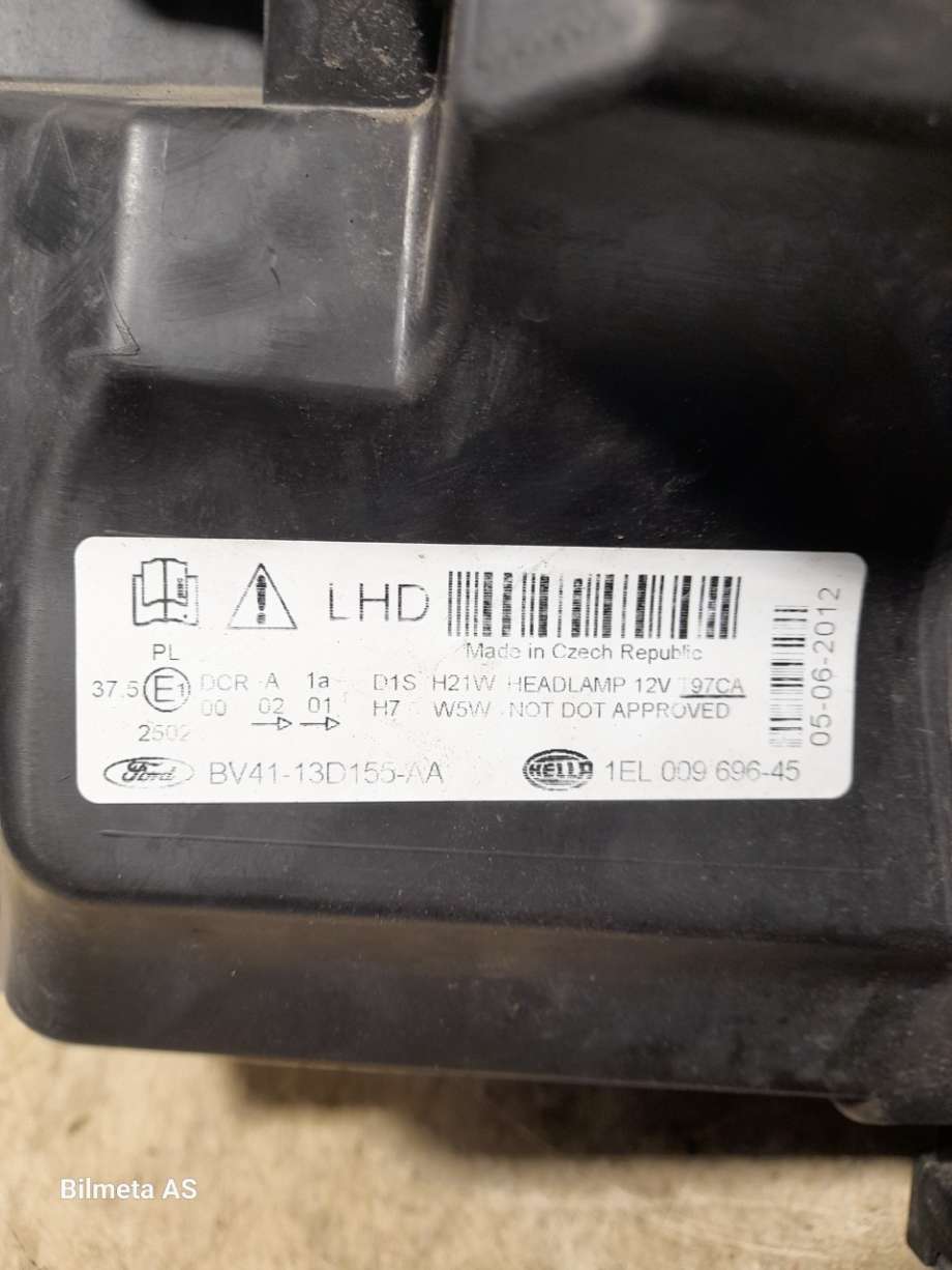 Frontlykt venstre xenon til Ford Kuga 2008-2012 (Type I)  (|bv4113d155aa)