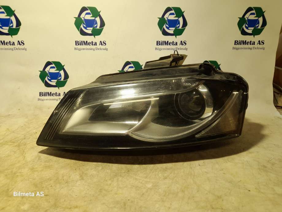 Frontlykt venstre xenon til Audi A3 2003-2008 (Type II, Fase 1)