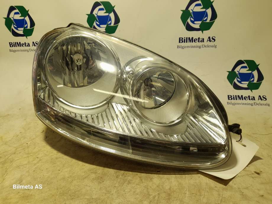 Frontlykt høyre halogen til VW Golf V, Combi 2003-2008