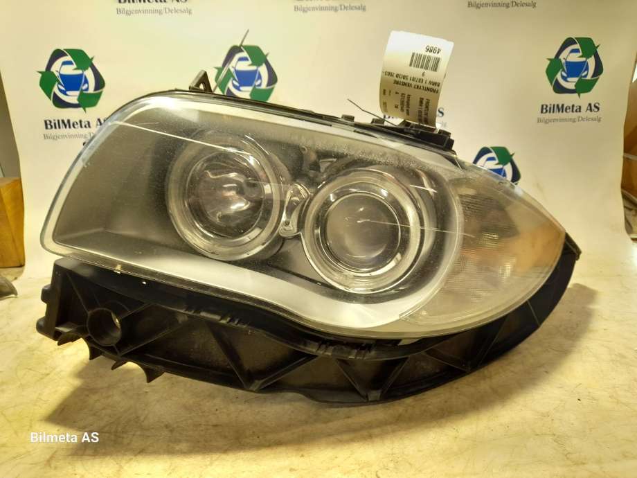 Frontlykt venstre xenon til BMW 1-Serie 2004-2011 (E81/E82/E87/E88) (E81/E82/E87/E88) (|63126924489)