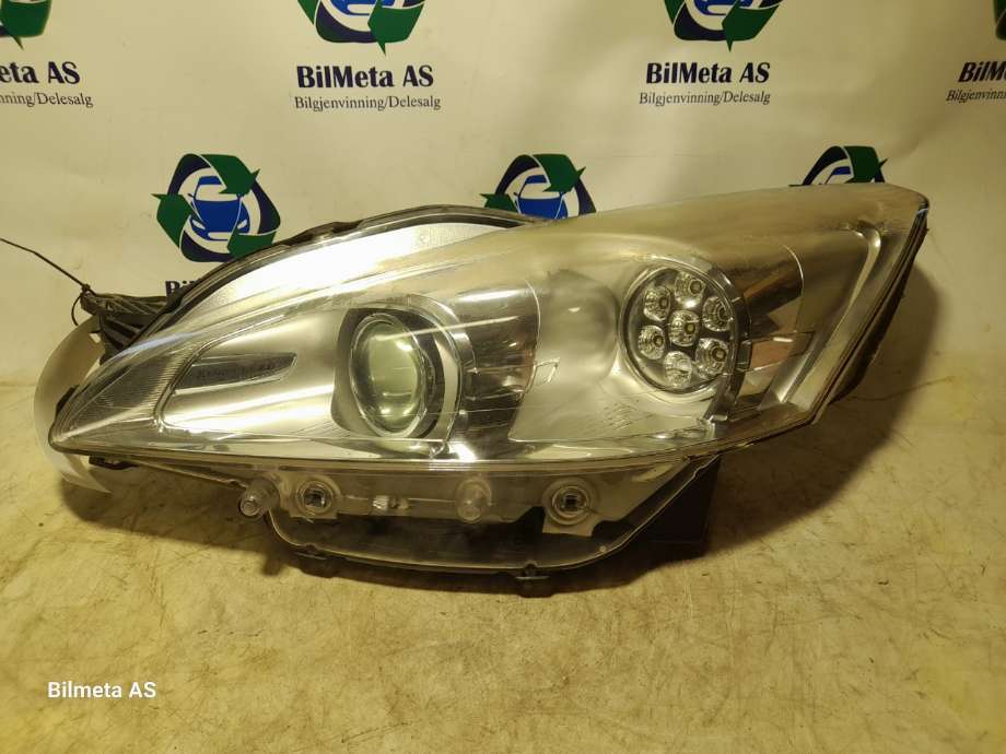 Frontlykt venstre xenon til Peugeot 508 2011-2014 (Type I, Fase 1) (|9687580680)