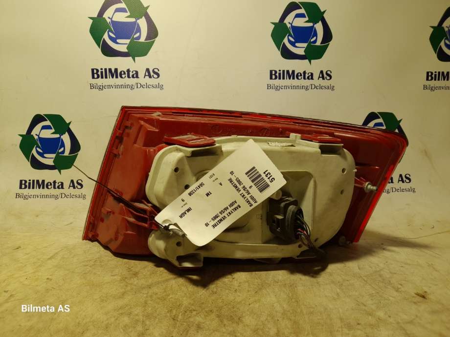 Baklykt venstre til Audi A6 2005-2008 (Type III, Fase 1) (C6) (C6) 