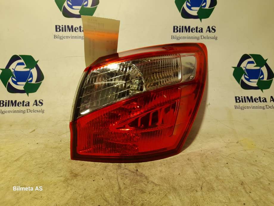 Baklykt høyre til Nissan Qashqai 2010-2014 (Type I, Fase 2)