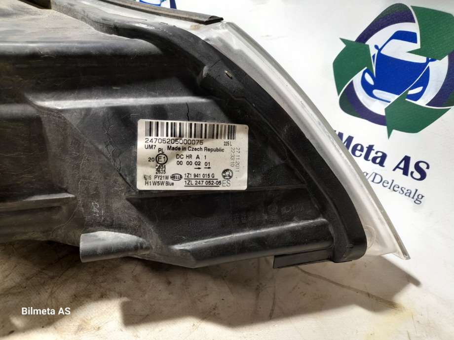 Frontlykt venstre xenon til Škoda Octavia 2005-2008 (Type II, Fase 1)  (|1z1941015g)