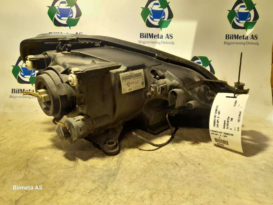 Frontlykt venstre halogen til VW Up 2012-2019  (|1s1941015n)