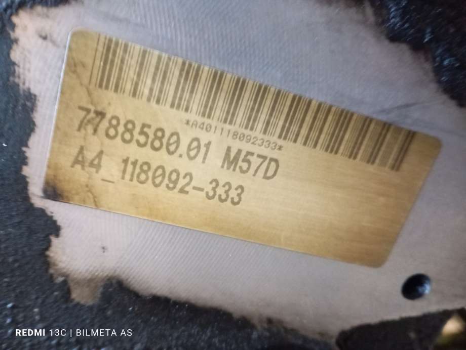 Motor diesel til BMW X5 2000-2006 (E53) (E53) 