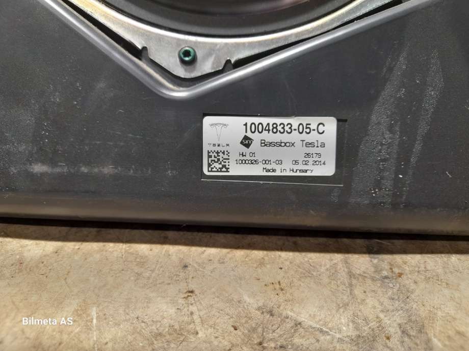 Bilstereo høyttaler til Tesla Model S 2013-2016 (Fase 1)  (|100032600103)