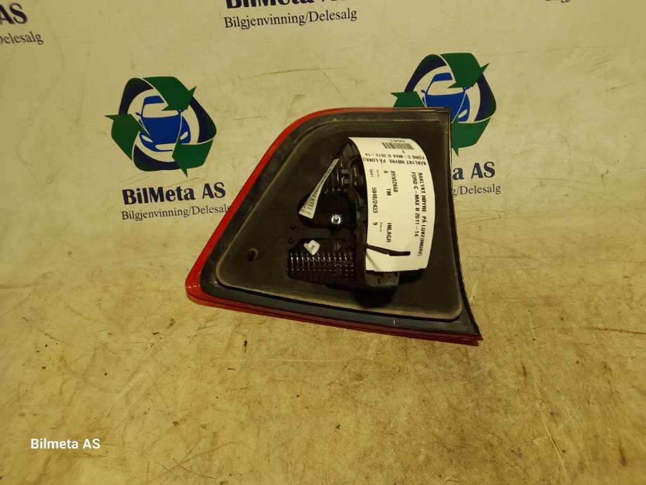Baklykt høyre indre til Ford C-Max 2010-2015 (Type II, Fase 1)  (|89502668)