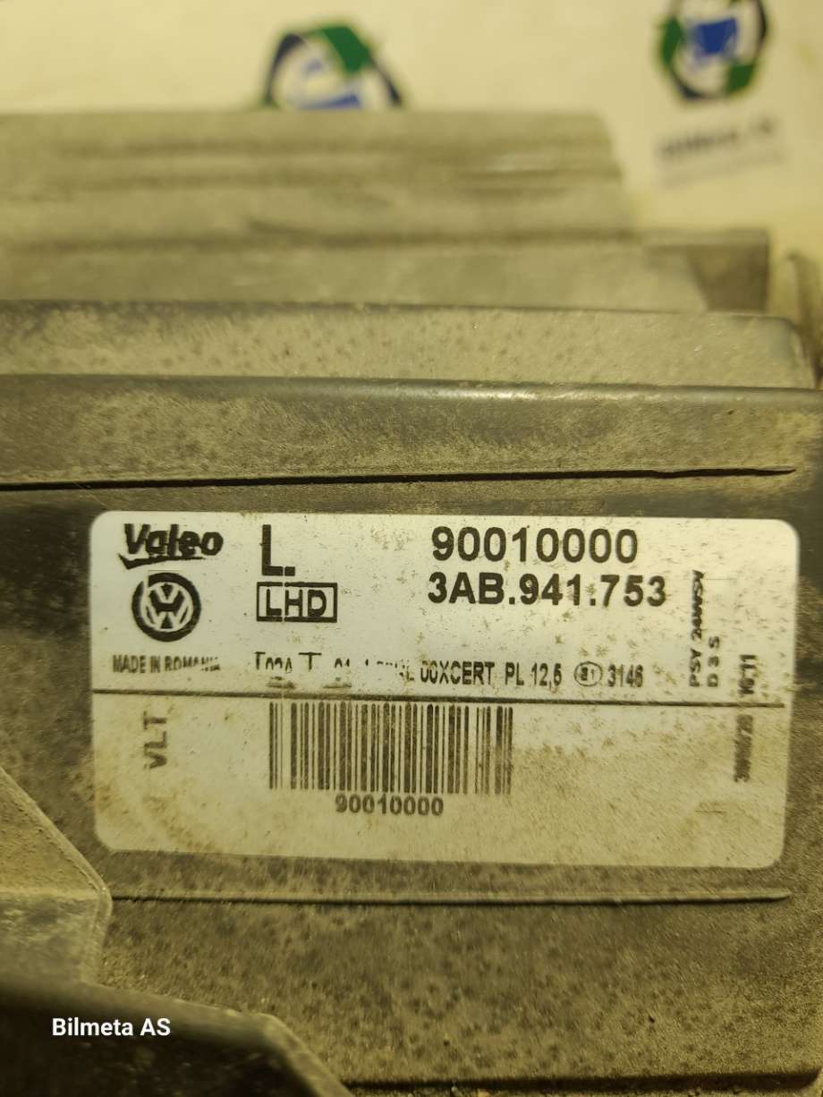 Frontlykt venstre xenon til VW Passat 2011-2015 (B7) (B7) (|3ab941753)