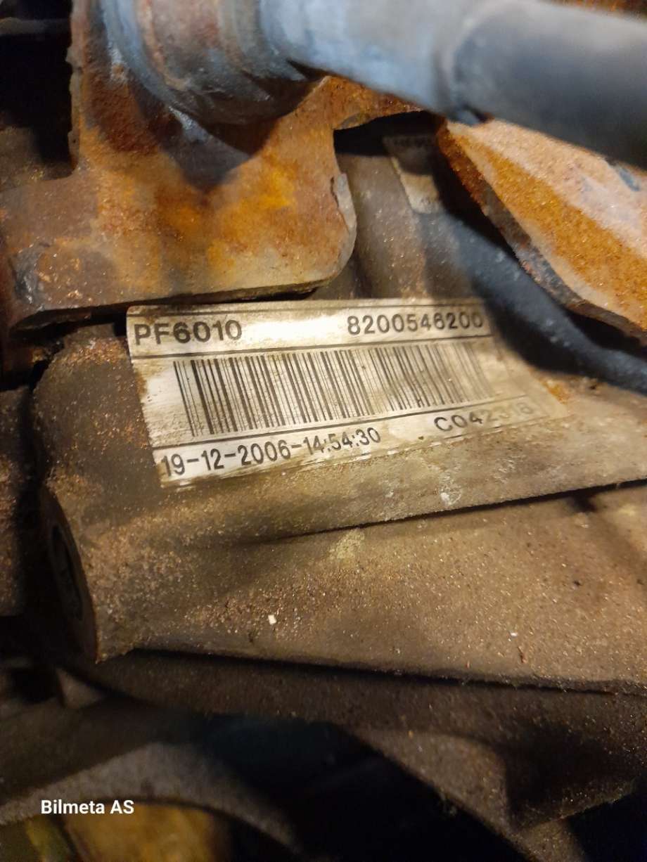 Girkasse manuell 6-trinn til Renault Trafic 2001-2006 (|PF6010)