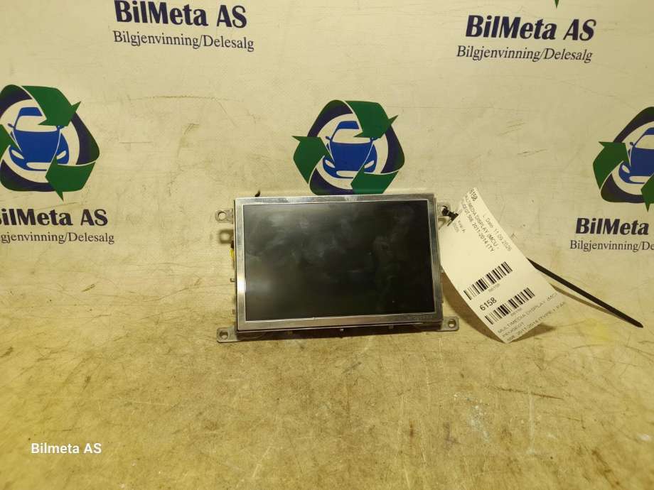 Multimedia display (MCU - Media Controller Unit) til Peugeot 508, 2011-2014 (Type I, Fase 1)