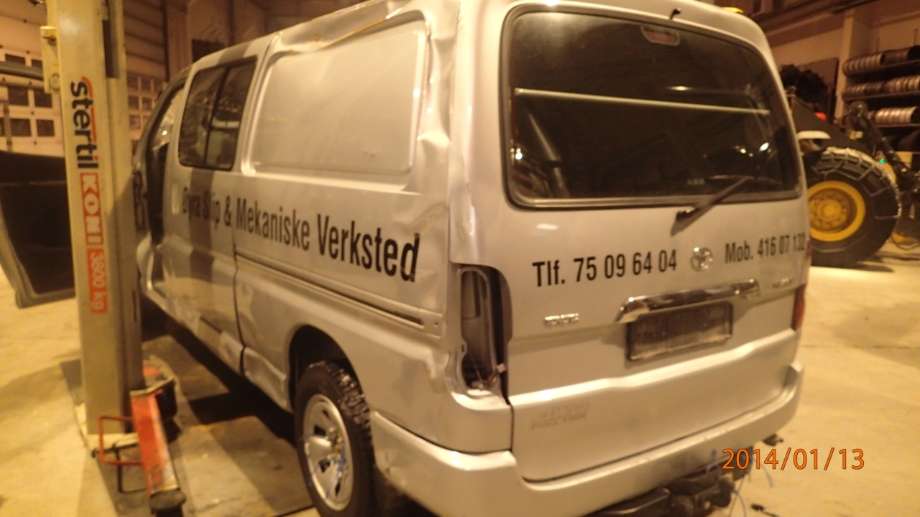 Toyota Hiace 2007-2012 (Fase 3) , Motorkode: , Girkassekode: 