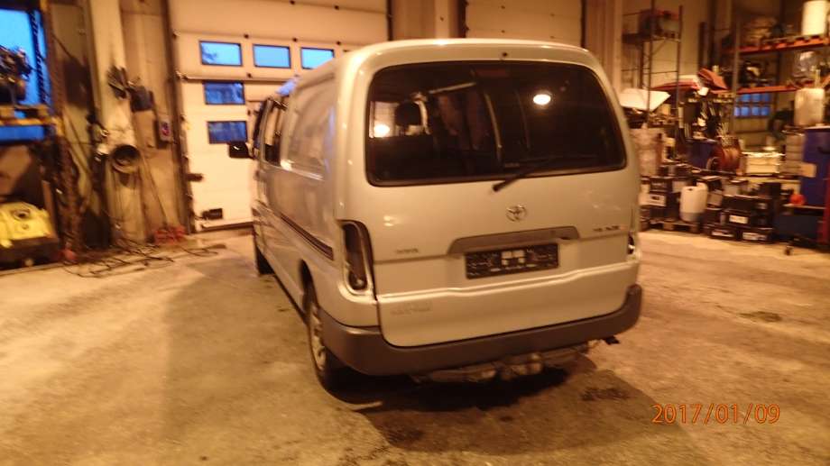 Toyota Hiace 2001-2006 (Fase 2) , Motorkode: , Girkassekode: 