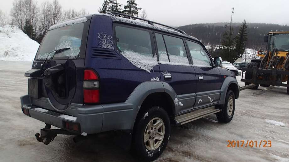 Toyota Land Cruiser 90 1996-2002 , Motorkode: 1KZ-TE, Girkassekode: