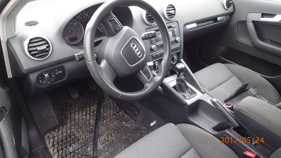 Audi A3 2009-2012 (Type II, Fase 2) , Motorkode: CAYC, Girkassekode: LUB