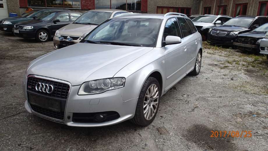 Audi A4 2004-2008 (Type III) (B7) delebil , Motorkode: 0  BPW;2, Girkassekode: EUB / JEE